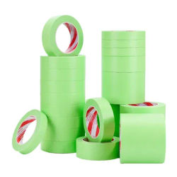 Ruban de peintre ruban de peintre vert ruban de peinture pour la peinture, les bords, les garnitures, les plafonds-ruban de masquage pour les projets de peinture de bricolage
