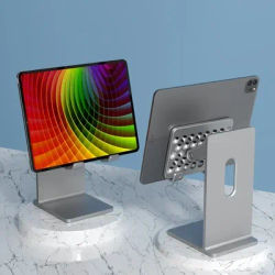 Support de tablette réglable multifonctionnel, support de bureau en alliage d'aluminium pour Xiaomi, Samsung, tablette, IPad Pro 12.9, moniteur portable