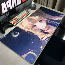 Tapis de souris Anime Tapis de souris Gamer Tapis de souris pour clavier PC Ordinateur S-sailor Moon fille Tapis de bureau en caoutchouc Tapis de jeu Tapis de souris antidérapant