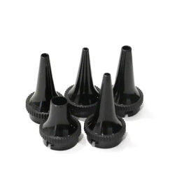 Lot de 5 pièces – Embouts de remplacement réutilisables pour otoscope adulte et enfant – Accessoires de rechange pour soins des oreilles – Cones D2