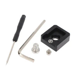 Support à dégagement rapide 1/4'' pour griffe porte-accessoire (chaud/froid) pour rig, éclairage vidéo, cage de caméra, moniteur, bras articulé, lumière LED, micro, flash de caméra