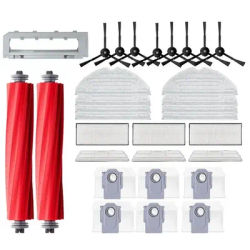 Hot Sale-For Combo Robot Vacuum Vacuum Brush Dust Bag Filter Roller Mop Replacement Parts