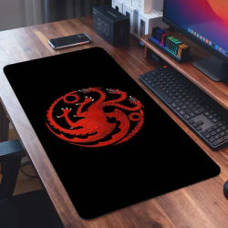 Tapis de souris TV G-Game of T-Thrones, tapis de bureau carré pour jeux, imperméable, antidérapant, en caoutchouc, décoratif