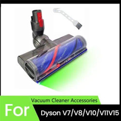 A94E Quick-Release Anti-for Tangle Cleaner Head for Dyson V7 V8 V10 V11 V15, Vacuum Attachments for Carpet Hardwood Floor