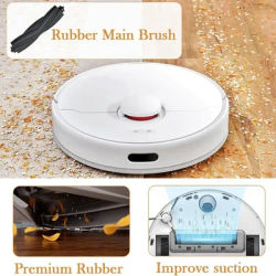 A23F Replacement Parts for Dreame L10S Ultra L10 Ultra X10 Plus Robot Vacuum Main Side Brush Filter Mop