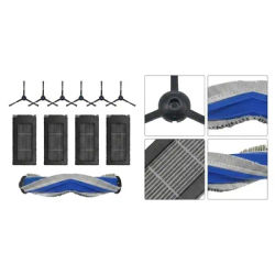 Main Side Brush Filter Kit For Bosch For Spotless For Max/ BCRDW3B Robot Vacuum Cleaner Household Supplies Cleaning Tools