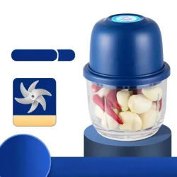 Electric Food Processor Mini Garlic Mincer Wireless Vegetable Crusher Portable Kitchen Tool Meat Grinder For Baby Food