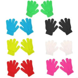 M89C Newborn Baby Mittens Infant Toddler Gloves Sever Colors Basic Winter Accessories