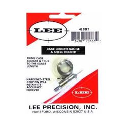 Lee Precision Case Length Gauges - Lee Length Gauge/ Shellholder, .45 Colt