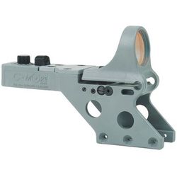 C-MORE CSL1000 Serendipity Red Dot Sight w/Click SwitchFrame Width 1inGray4 MOA CSL1000G-4