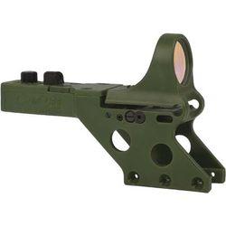 C-MORE Serendipity Red Dot Sight w/Click SwitchFrame Width .830inOlive Drab Green 2 MOA CSL830OD-2