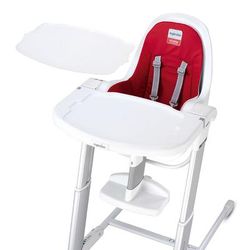 Inglesina Zuma High Chair - White/Red