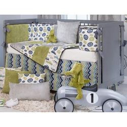 Sweet Potato Uptown Traffic 4 Piece Crib Bedding Set