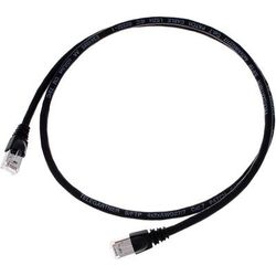 Telegärtner CAT6A Patchkabel 1m, sw