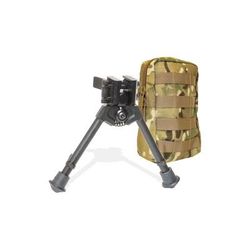 Versa-Pod 300 Series BattlePack Bipod Pan Tilt with Pouch 7-9in Black 360-923
