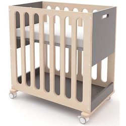 Oeuf Fawn 2-in-1 Crib System - Grey/Birch