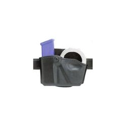 Safariland 573 Concealment Magazine Holder Paddle Single w/Cuff Pouch - STX Tactical Black Ambidextrous 573-383-132