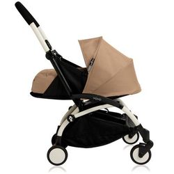 Babyzen 2018 Yoyo+ 0+ Newborn Compact Stroller - White / Taupe