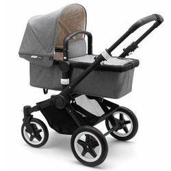 Bugaboo Buffalo Classic Plus Stroller - Grey Melange