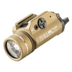 Streamlight TLR-1 HL LED Rail-Mounted Tactical Flashlight CR123A White 1000 Lumens Flat Dark Earth 69266