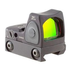 Trijicon RMR Type 2 Adjustable Red Dot Sight 1x 6.5 MOA Red Dot RM33 Mount Black RM07-C-700680