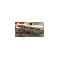 12' Oval Standing Height Conference Table