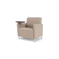 Ravenna 500 lbs Bariatric Guest Chair w/ Swivel Tablet in Upgrade Fabric or Healthcare Vi