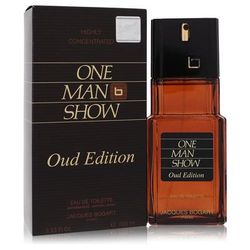 One Man Show Oud Edition For Men By Jacques Bogart Eau De Toilette Spray 3.4 Oz