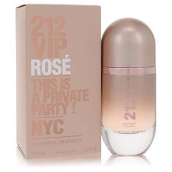 212 Vip Rose For Women By Carolina Herrera Eau De Parfum Spray 1.7 Oz