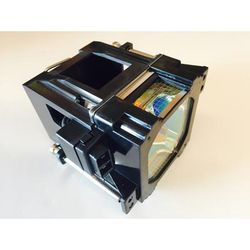 Jaspertronics™ OEM Lamp & Housing for the JVC HD100 Projector with Philips bulb inside - 240 Day Warranty