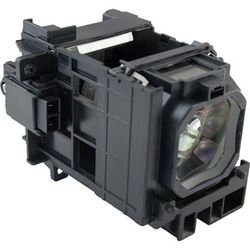 Jaspertronics™ OEM NP06LP Lamp & Housing for NEC Projectors with Philips bulb inside - 240 Day Warranty