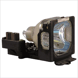 Jaspertronics™ OEM Lamp & Housing for the Eiki LC-SB20 Projector with Osram bulb inside - 240 Day Warranty