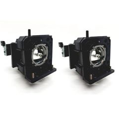 Genuine AL™ Lamp & Housing Twin Pack for the Panasonic PT-DW830LW (TWIN PACK) Projector - 90 Day Warranty