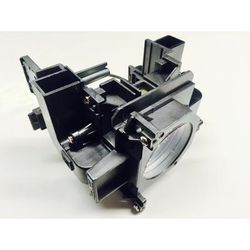 Jaspertronics™ OEM Lamp & Housing for the Eiki LC-WXL200A Projector with Ushio bulb inside - 240 Day Warranty