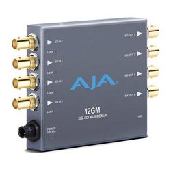 AJA 12GM 12G-SDI to/from SDI Muxer/DeMuxer 12GM