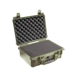 Pelican 1450 Protector Waterproof Crushproof Medium Case OD Green w/ Foam