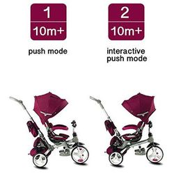 Kettler Kiddi-O 6-In-1 Multi-Trike - Violet