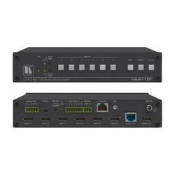 Kramer VS-611DT 6x1:2 4K HDMI/HDBaseT Extended Reach PoE Auto Switcher VS-611DT