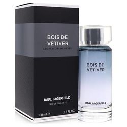 Bois De Vetiver For Men By Karl Lagerfeld Eau De Toilette Spray 3.3 Oz
