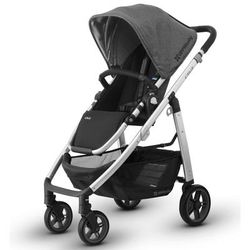UPPAbaby 2018 Cruz Stroller - Jordan (Charcoal Melange/Silver/Black Leather)