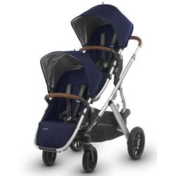 UPPAbaby 2018 / 2019 VISTA RumbleSeat - Taylor (Indigo/Silver/Saddle Leather)