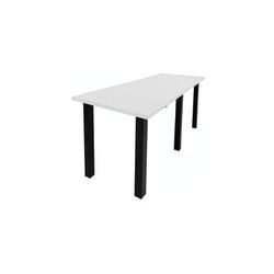 8' x 3' Standing Height Conference Table w/Square Post Legs