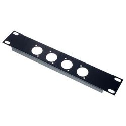 Flyht Pro Rack Panel 4XLR 1U 9,5"