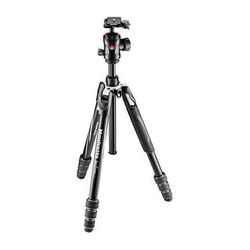 Manfrotto Befree GT Travel Aluminum Tripod with 496 Ball Head (Black) MKBFRTA4GT-BHUS