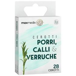 Cerotti per porri e verruche - 28 cerotti cutanei - Trattamento naturale delle verruche con acido salicidico - Adatto a tutti i tipi di pelle