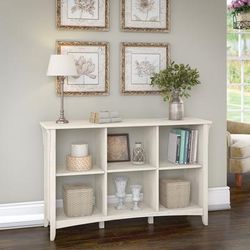 Bush Furniture SAB148AW-03 - Salinas 6 Cube Organizer in Antique White