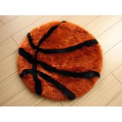 Bowron Hand Crafter Fun Rug - Basketball