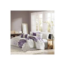 Madison Park Lola Twin/Twin XL Comforter Set in Purple - Olliix MP10-436