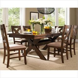 7-Pc Wd Kraven Dining Set - Powell 713-417M2