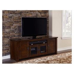 Trestlewood 74 Console in Mesquite Pine - Progressive Furniture P611E-75